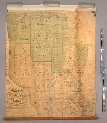 Official Map of Colusa County California : Compiled and drawn from official surveys by J. B. De Jarnatt