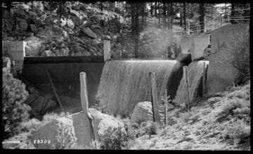 Big Creek, Florence Lake Dam - Ward Tunnel