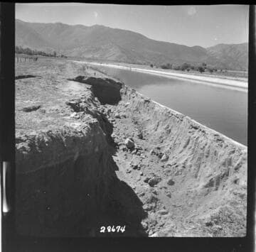 Borel Powerhouse - Borel Canal - Looking downstream