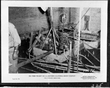 Big Creek Powerhouse #4 - Progress pictures (from Group 1) - Dam 7