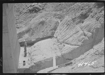 Big Creek Powerhouse #4 - Dam 7 - Foundation