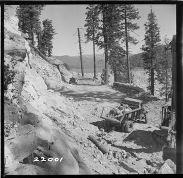 Big Creek, Huntington Lake Dams