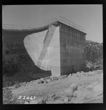 Big Creek, Florence Lake Dam