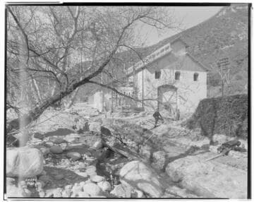 Santa Ana River #2 Powerhouse - Storm Damage of March 2nd at SAR 2
