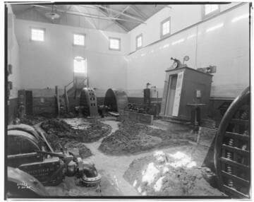 Santa Ana River #2 Powerhouse - Storm damage of March 2nd at SAR 2