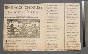 The beggars chorus  or, the jovial crew. To an excellent new play-house tune