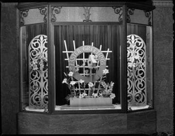 General Office display window