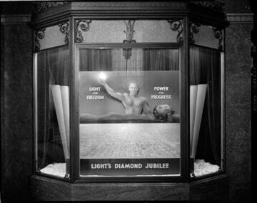 General Office display window