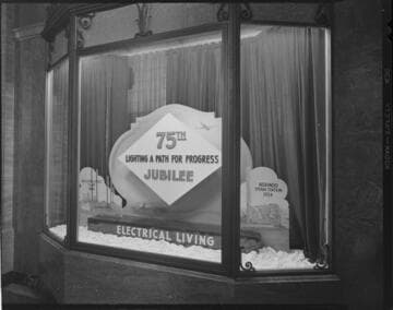 General Office display window