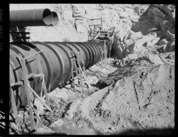 Big Creek - Mammoth Pool - Shakeflat conduit looking upstream