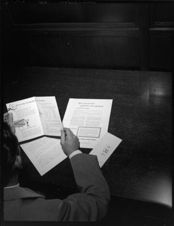 Rate adjustment promo brochure