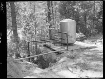 Big Creek - Mammoth Pool - Filter and chlorine unit for Trailer Court
