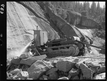 Big Creek - Mammoth Pool - Monitor mounted on TD-24