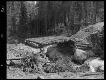 Big Creek - Mammoth Pool - New bridge across Chiquito Creek