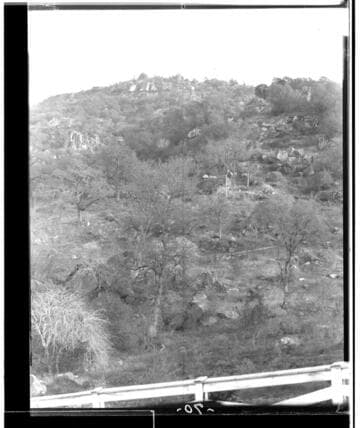 View of the pipe line of Kaweah #2 Hydro Plant