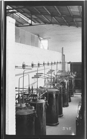 The transformers at Lindsay Substation