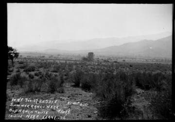 Borel : Sumner Ranch near old ranch house N.E. of Kernville