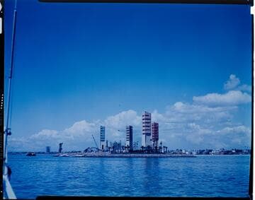 "Thums" Island in Long Beach Harbor