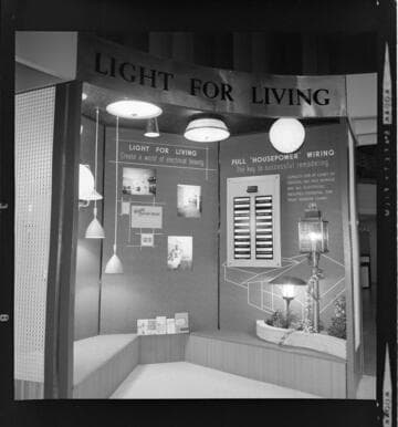 Edison exhibit at the Home Show, Long Beach