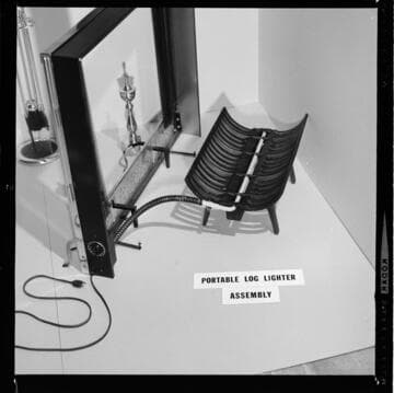 Electric log lighter