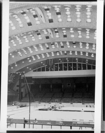 Gymnastics arena for the 1964 Tokyo Summer Olympic Games