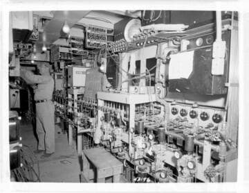 Etiwanda Steam Station - Instrumentation behind front of main control boards