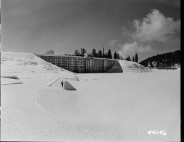 Big Creek, Huntington Lake Dams