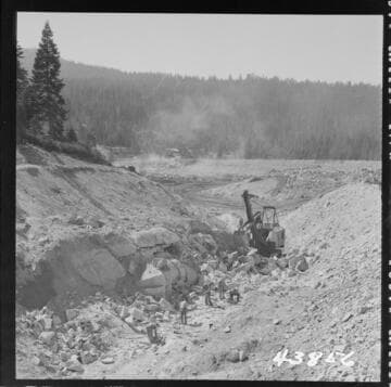 Portal Powerhouse - Portal Forebay - Looking west