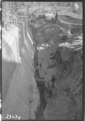 Big Creek, Huntington Lake Dams - Dam #3A