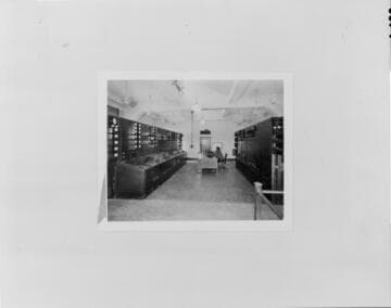 Southern Sierras' dispatcher's office at San Bernardino, about 1928