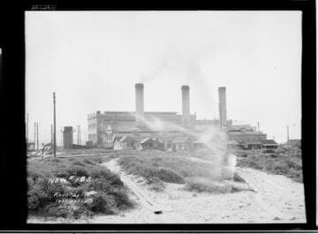 Redondo Beach Steam Plant looking South