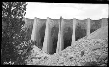 Big Creek, Florence Lake Dam