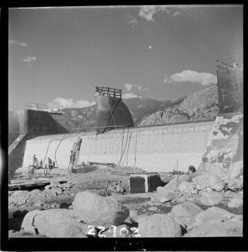 Big Creek, Florence Lake Dam