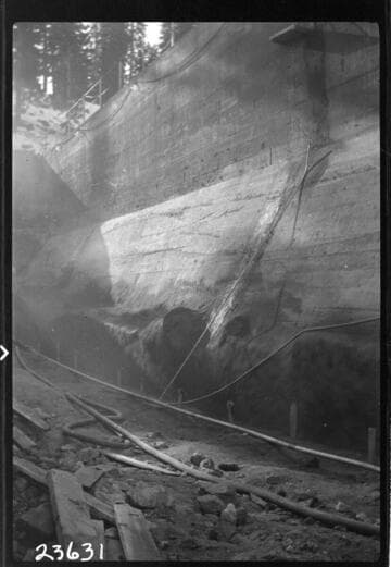 Big Creek, Huntington Lake Dams