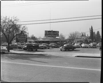 Full view of what could be the first McDonald's restaurant
