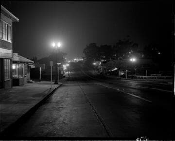 Street Lighting on PCH at  Cleo Street in Laguna Beach