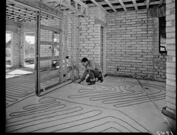 Domestic, floor heating