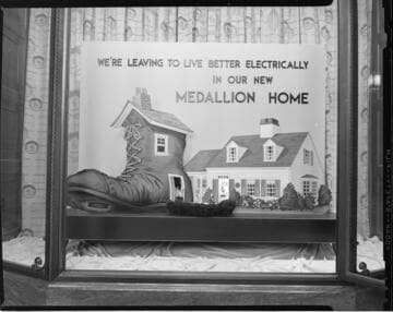 General Office display window