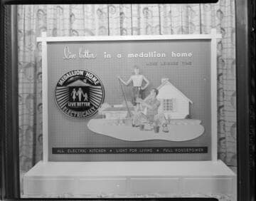 General Office display window