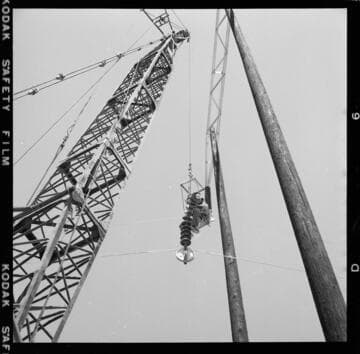 Eagle Mountain Line construction to Kaiser's Eagle Mountain Mine