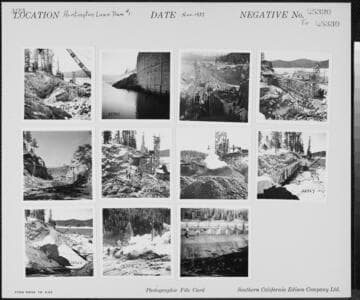 Big Creek, Huntington Lake Dams