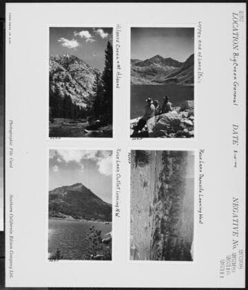 Bear Creek High Lakes