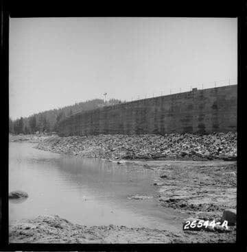 Big Creek, Huntington Lake Dams - Backfill