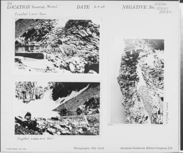 Kaweah Miscellaneous - Crystal Lake Dam