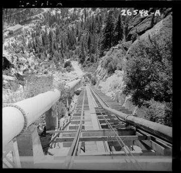 Big Creek #1 - Penstock Protective Work
