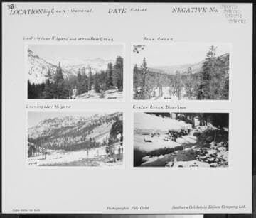 Bear Creek high lakes