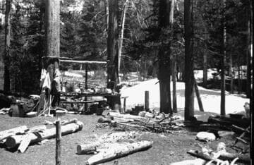 Bear Creek High Lakes - Kip Camp on Bear Creek