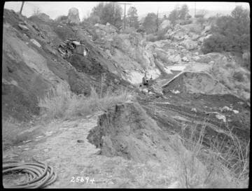 Borel Powerhouse - Borel canal break