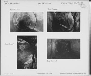 Big Creek, Mono-Bear Diversion - Bear Tunnel