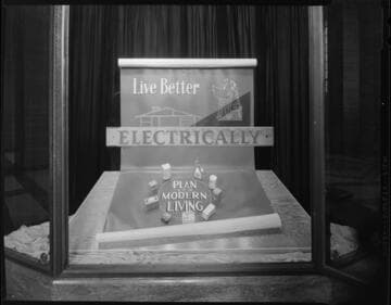 General Office display window